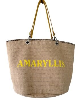 Saint James • “Amaryllis” Jute Tote Bag
